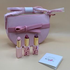 Estee Lauder Pink Lipstick Trio with Bag
